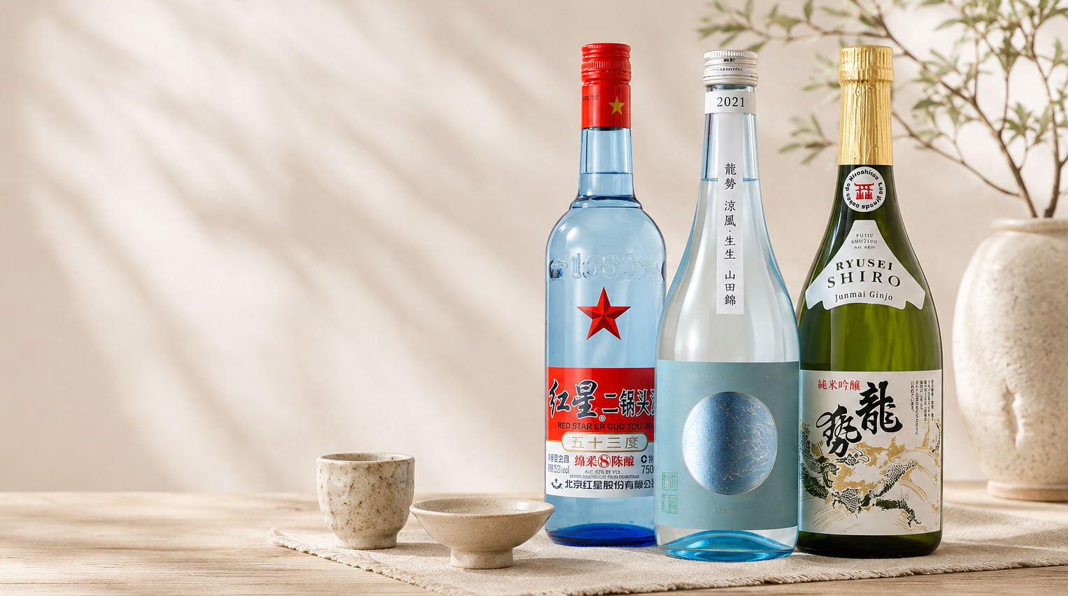 Chinese Baijiu & Japanese Sake in Arcadia, CA