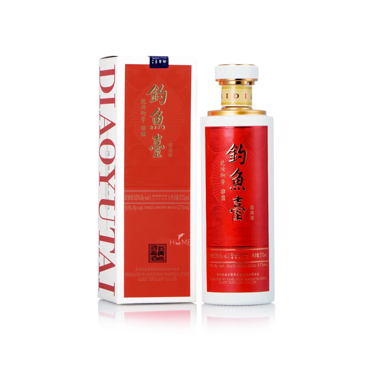 Diao Yu Tai Ambassador Chinese Baijiu 375ml 钓鱼台国宾酒 - Baijiu