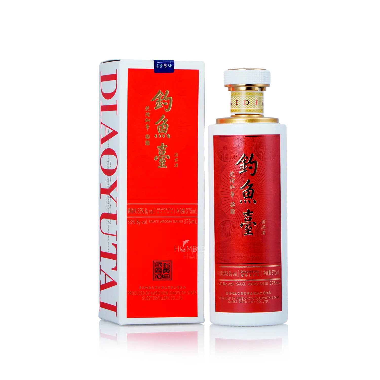 Diao Yu Tai Ambassador Chinese Baijiu 375ml 钓鱼台国宾酒 - Baijiu