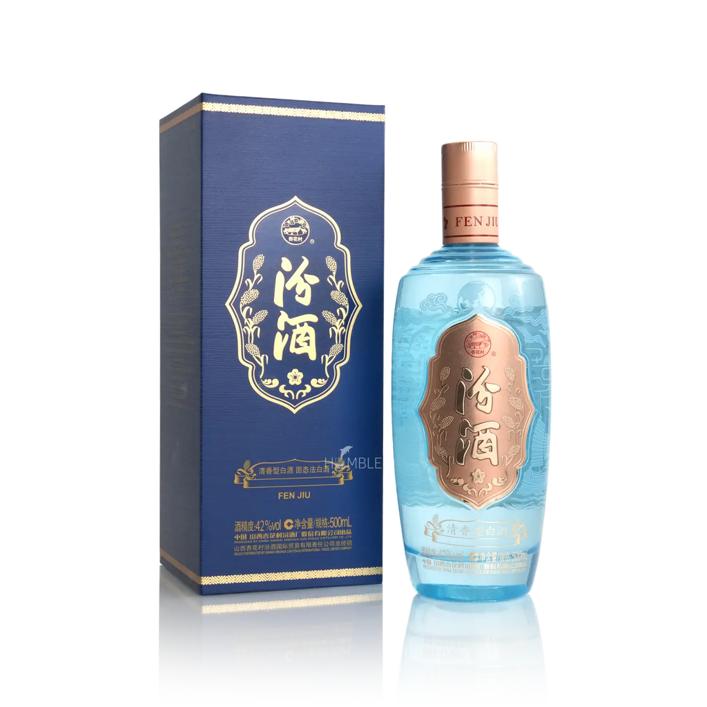 Fen Chiew - Silk Road Blue Chinese Baijiu 500ml 汾酒 丝绸之路 蓝瓶酒 - Baijiu