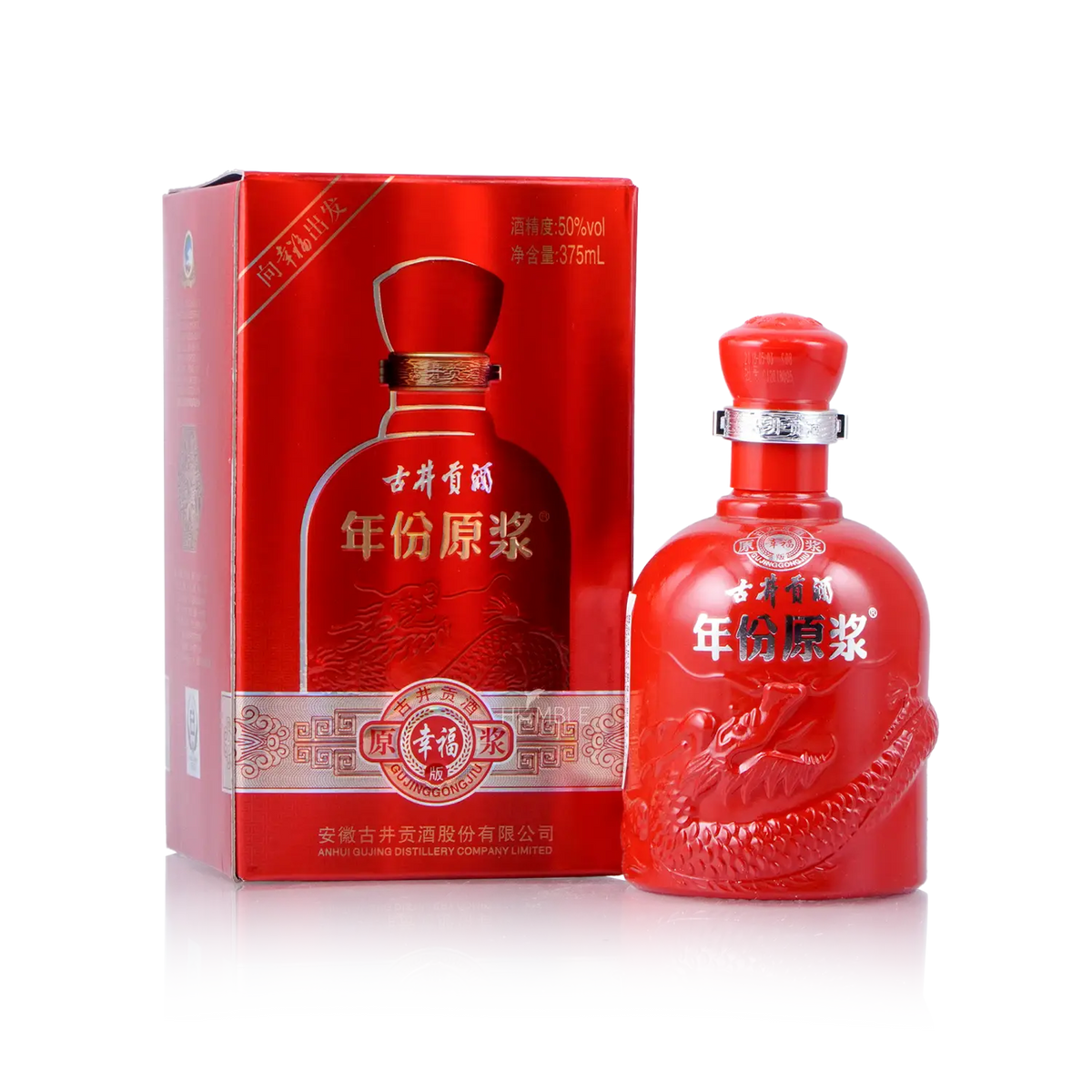 Gu Jing Gong - 8Yrs Happiness Edition Chinese Baijiu 375ml 古井贡酒 八年幸福版 - Baijiu