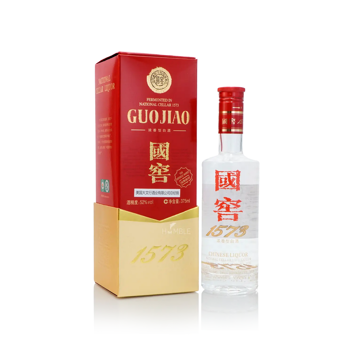 GuoJiao 1573 - Chinese Baijiu 375ml 国窖1573 - Baijiu