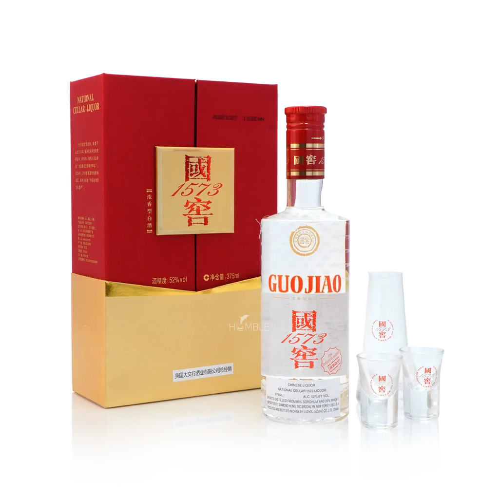GuoJiao 1573 - Gift Set Chinese Baijiu 375ml 国窖1573 礼盒装 - Baijiu