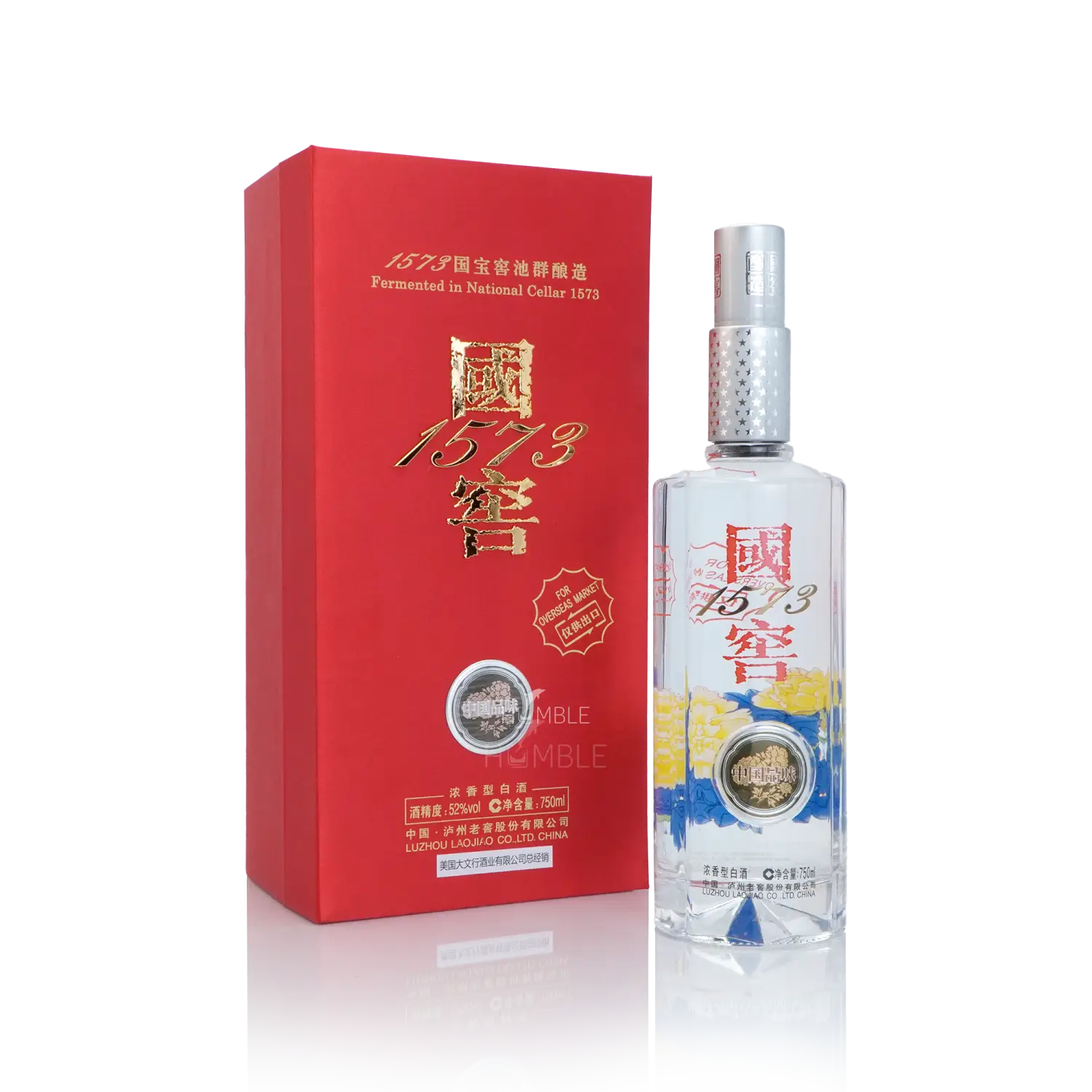 GuoJiao - The Taste of China Chinese Baijiu 750ml 国窖一五七三中国品味