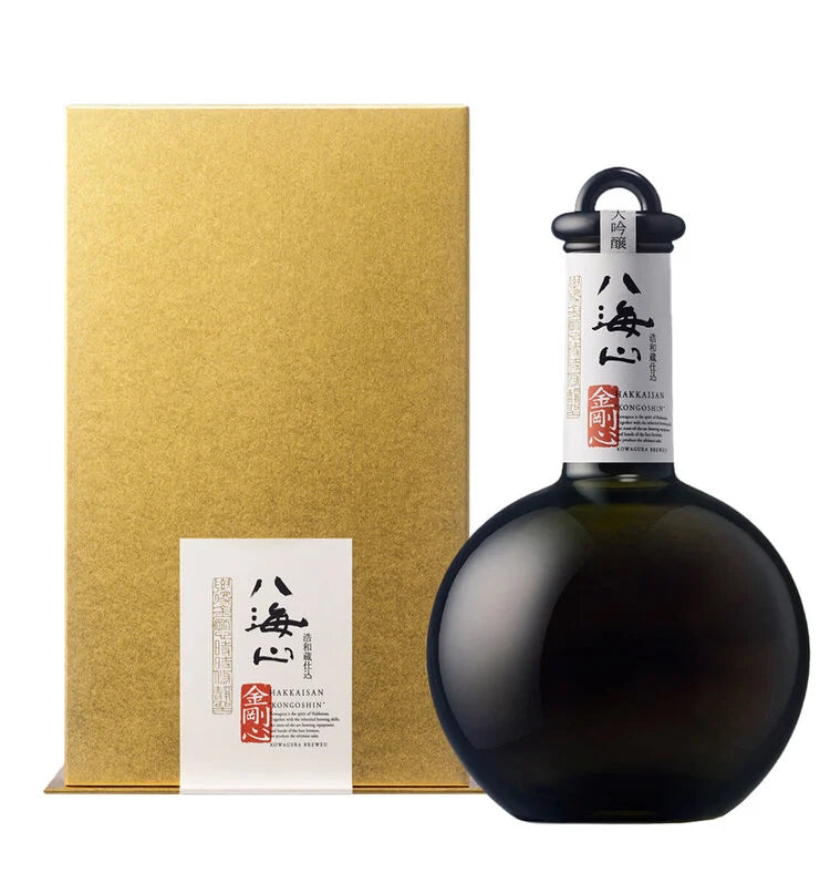 Hakkaisan Kongoshin Junmai Daiginjo Sake Winter 2024 Edition 800ml Gold 八海山金刚心純米大吟釀