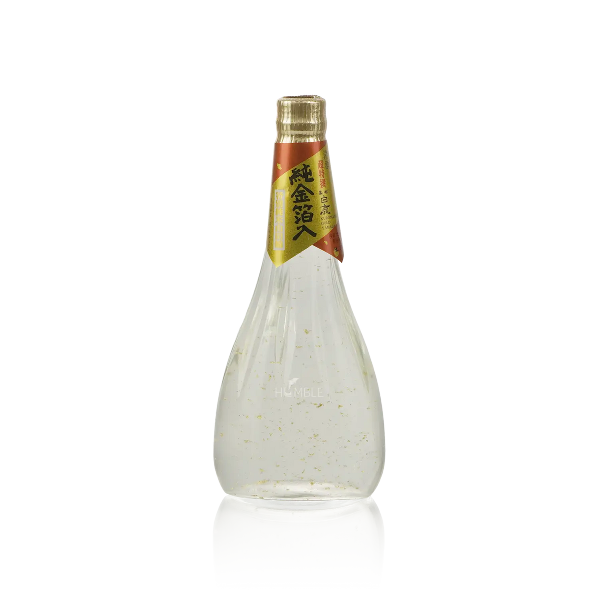 Hakushika - Kuromatsu Gold Flakes Sake 720ml 黑松白鹿 純金箔入 特別純米山田錦 - Sake