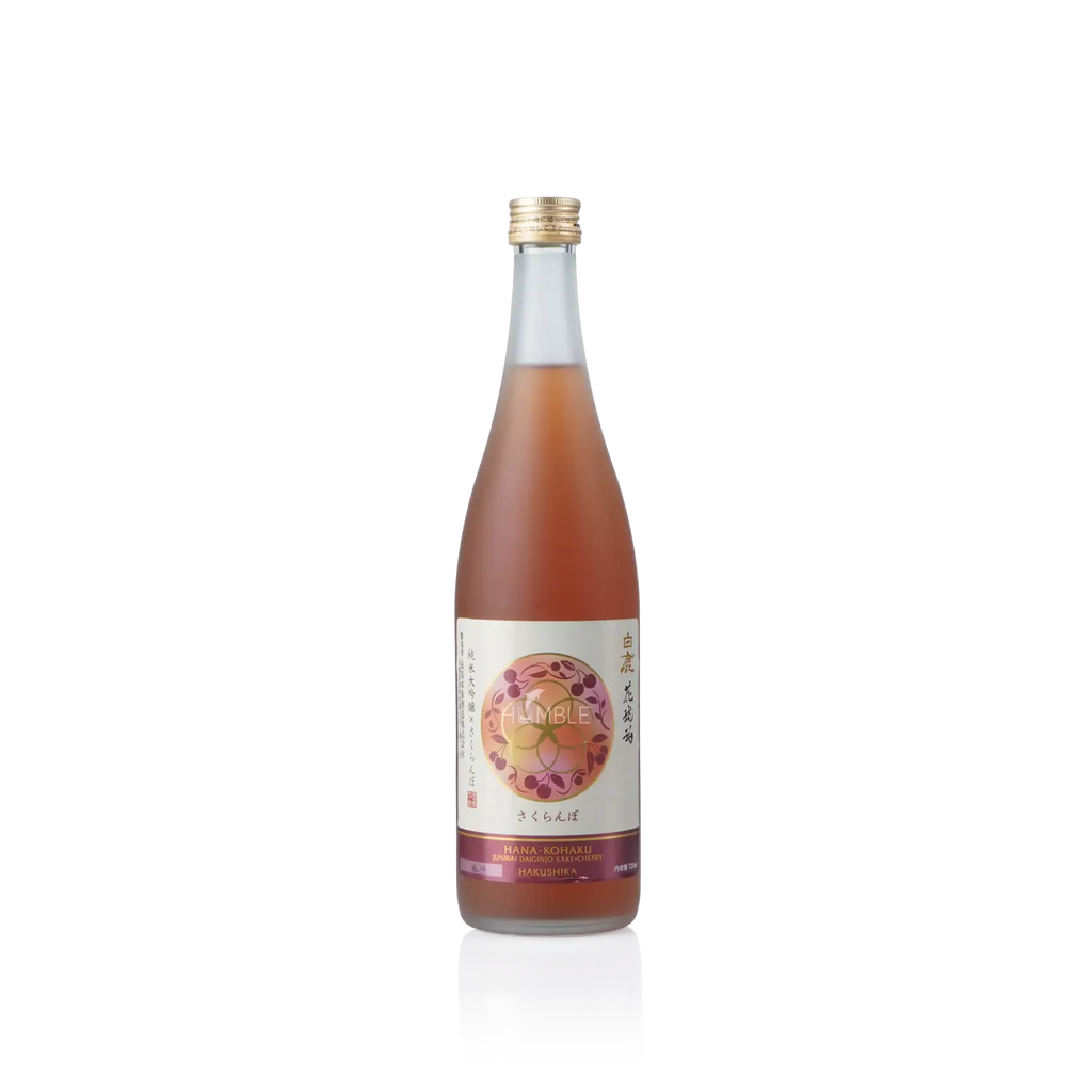 Hakushika - Hanakohaku Junmai Daiginjo Cherry 720ml 白鹿 花琥珀 純米大吟醸 櫻桃 - Sake