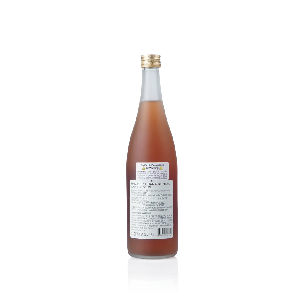 Hakushika - Hanakohaku Junmai Daiginjo Cherry 720ml 白鹿 花琥珀 純米大吟醸 櫻桃 - Sake