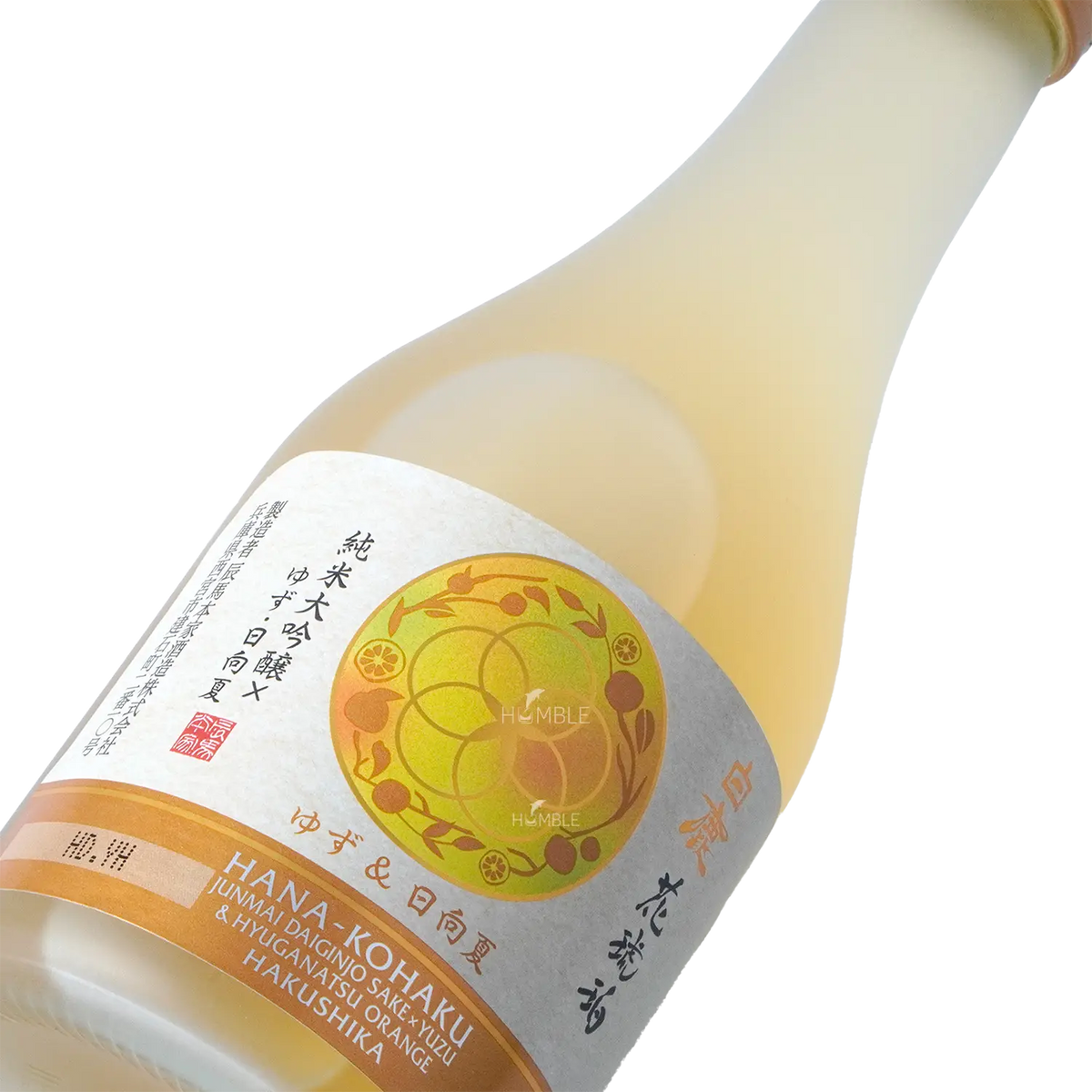 Hakushika - Hanakohaku Junmai Daiginjo Yuzu 300ml 白鹿 花琥珀 柚子&日向夏 - Sake