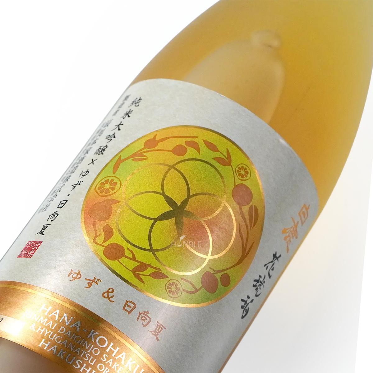 Hakushika - Hanakohaku Junmai Daiginjo Yuzu 720ml 白鹿 花琥珀 柚子&日向夏 - Sake