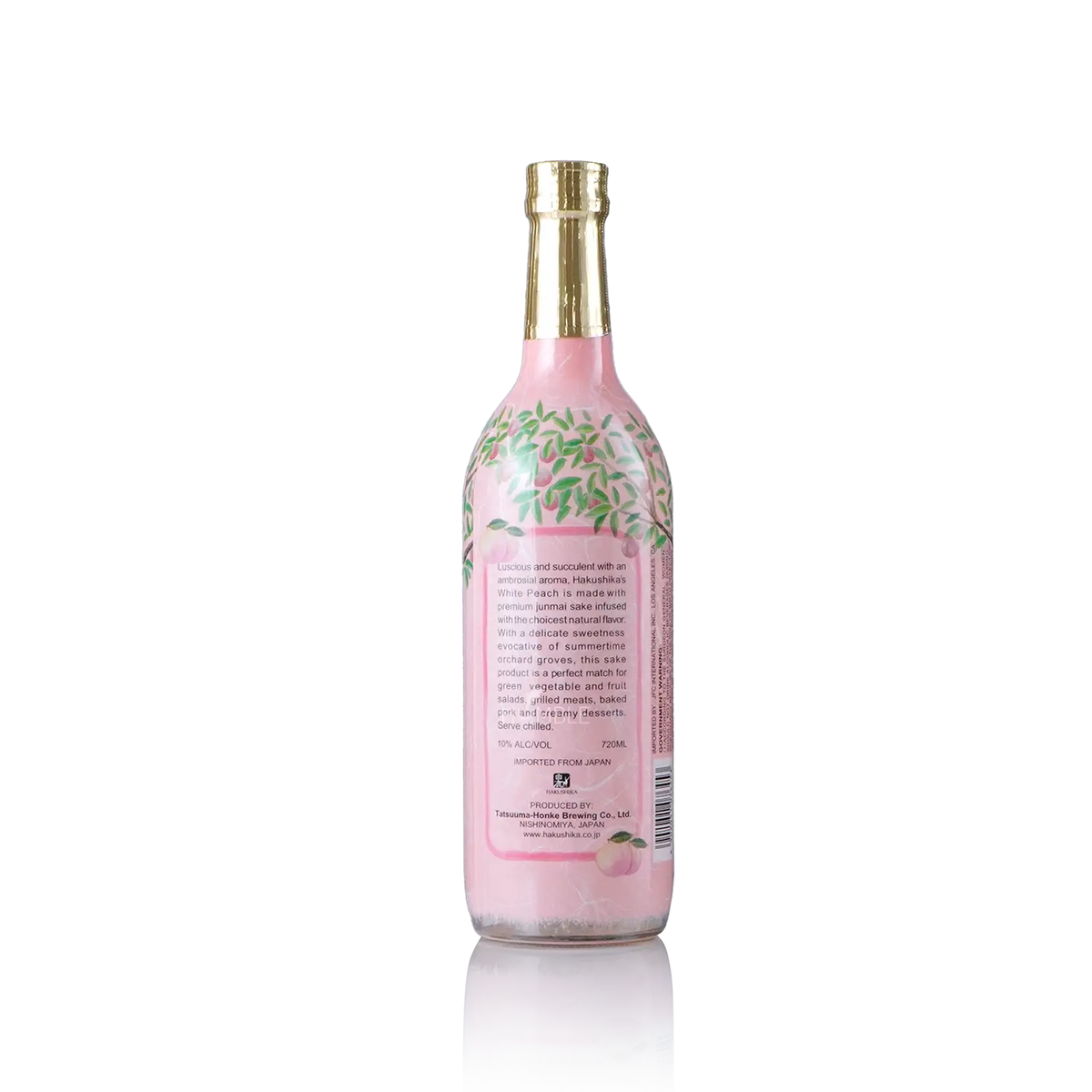 Hakushika - Japanese Orchard White Peach 720ml 白鹿 森の果物 白桃 - Fruit Liqueur