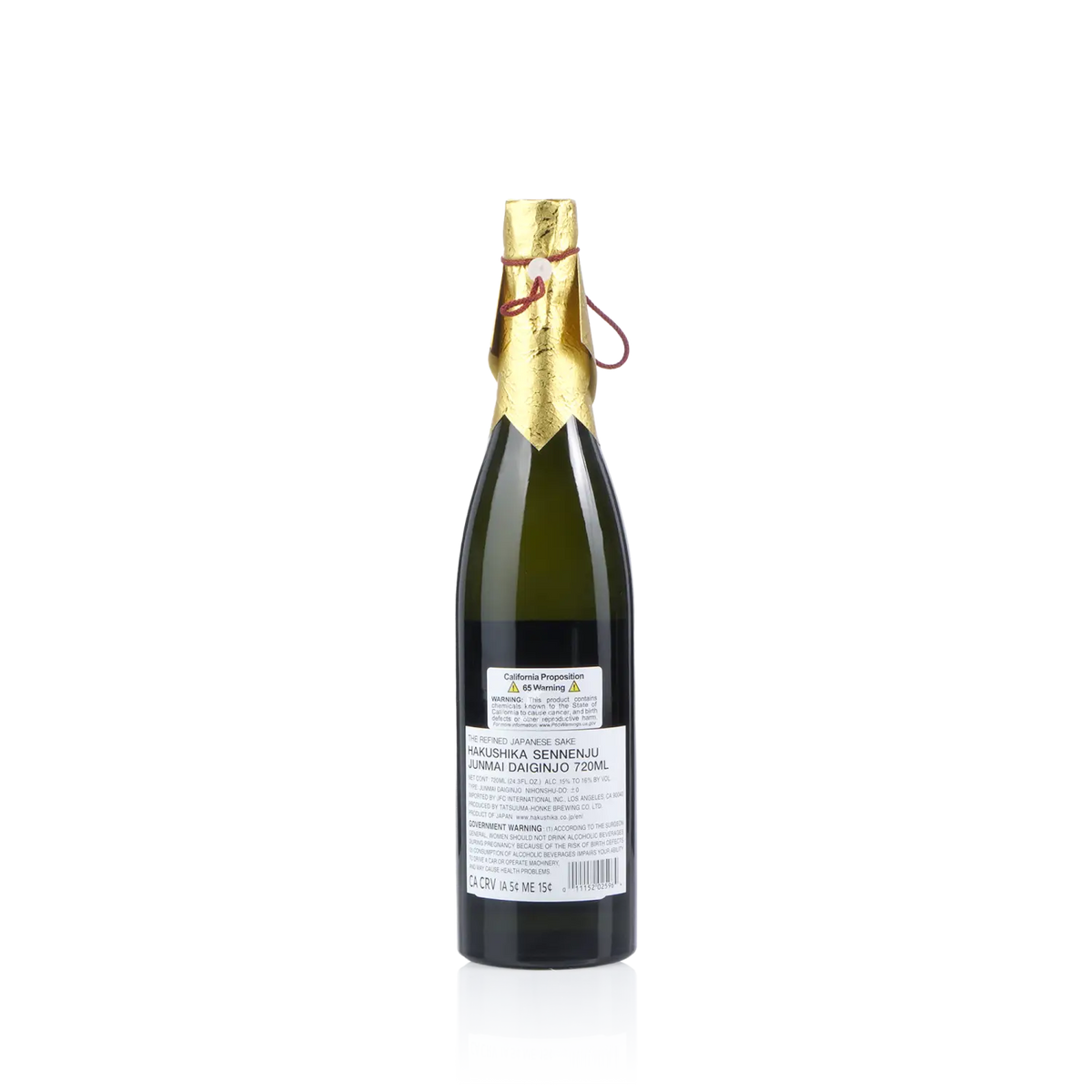 Hakushika - Gokasennenju Junmai Daiginjo 720ml 白鹿 千年壽 純米大吟釀 - Sake