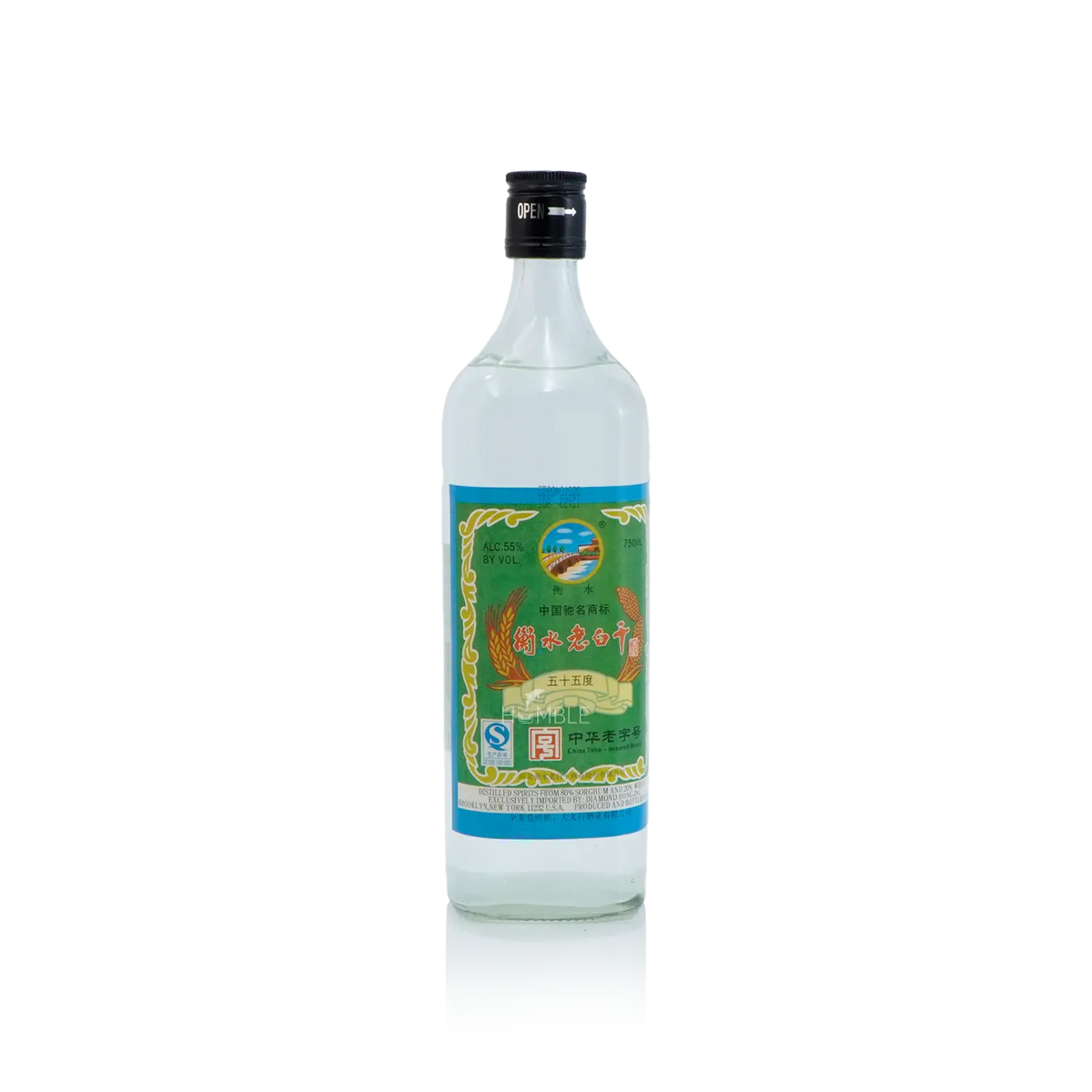 Heng Shui Lao Bai Gan 55% Alc Chinese Baijiu 750ml 衡水老白干五十五度 - Baijiu