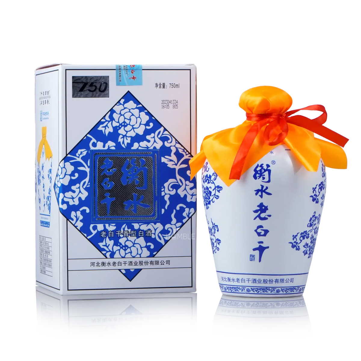 Heng Shui Lao Bai Gan - Porcelain Bottle Chinese Baijiu 750ml 衡水老白干 瓷瓶 - Baijiu