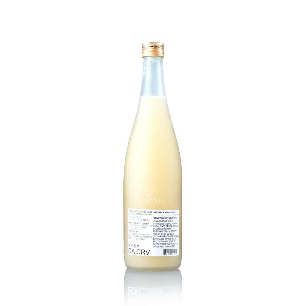 Homare - Junmai Yuzu 720ml 會津ほまれ 純米 柚子酒 - Fruit Liqueur