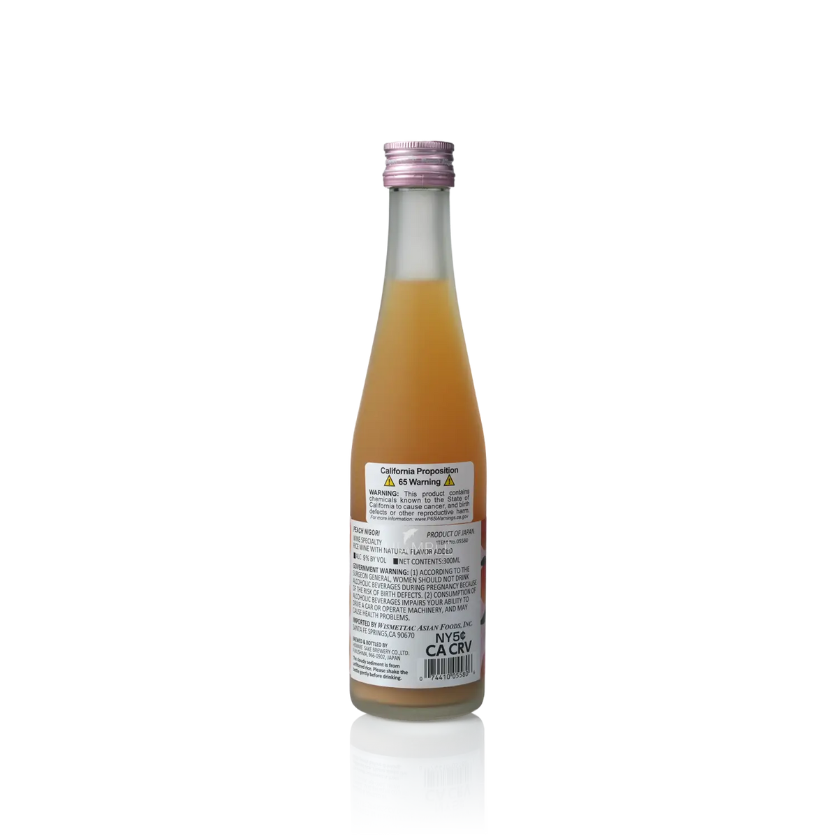 Homare - Peach Nigori 300ml - Fruit Liqueur