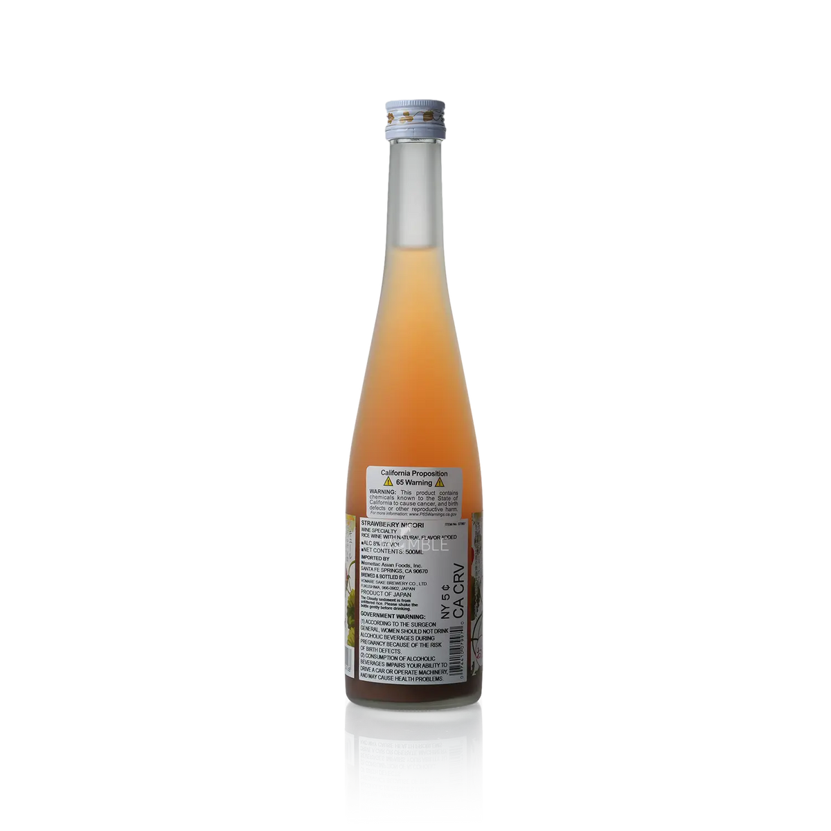 Homare - Strawberry Nigori 500ml - Fruit Liqueur