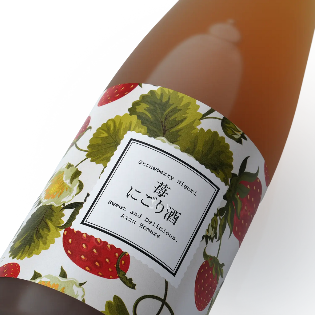 Homare - Strawberry Nigori 500ml - Fruit Liqueur