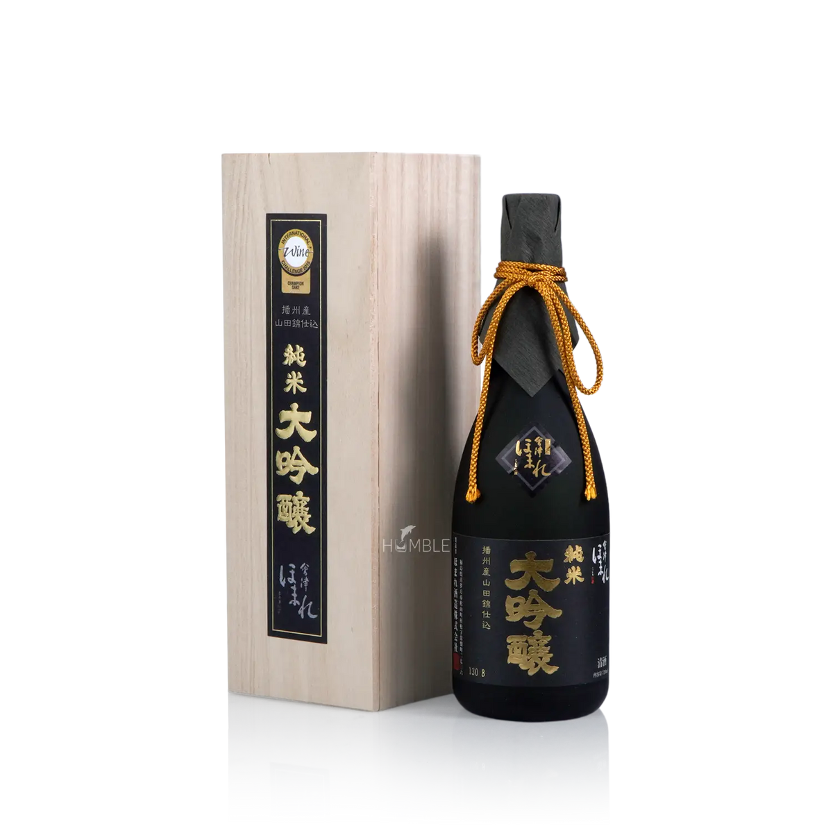 Homare - Junmai Daiginjo Black Label 720ml 會津ほまれ 播州山田錦 純米大吟釀 - Sake