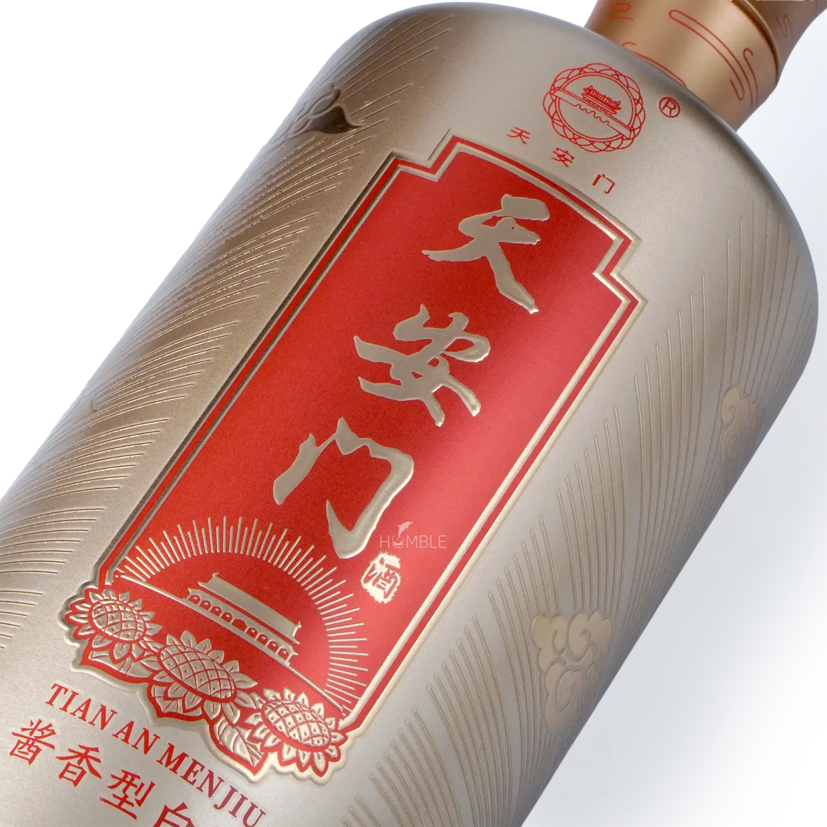 Hua Du Jin Cai Tian An Men Chinese Baijiu 1L 华都金彩天安门酒 - Baijiu