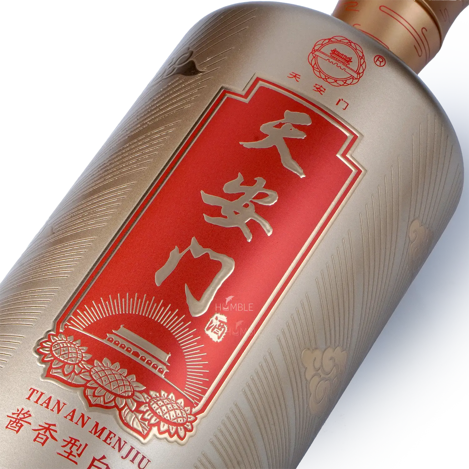 Hua Du Jin Cai Tian An Men Chinese Baijiu 1L 华都金彩天安门酒 - Baijiu