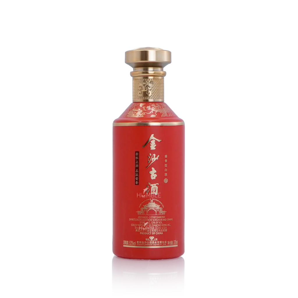 Jinsha Gu Jiu - Diamond Star Series 3 Star Chinese Baijiu 375ml 金沙古酒 三星 - Baijiu