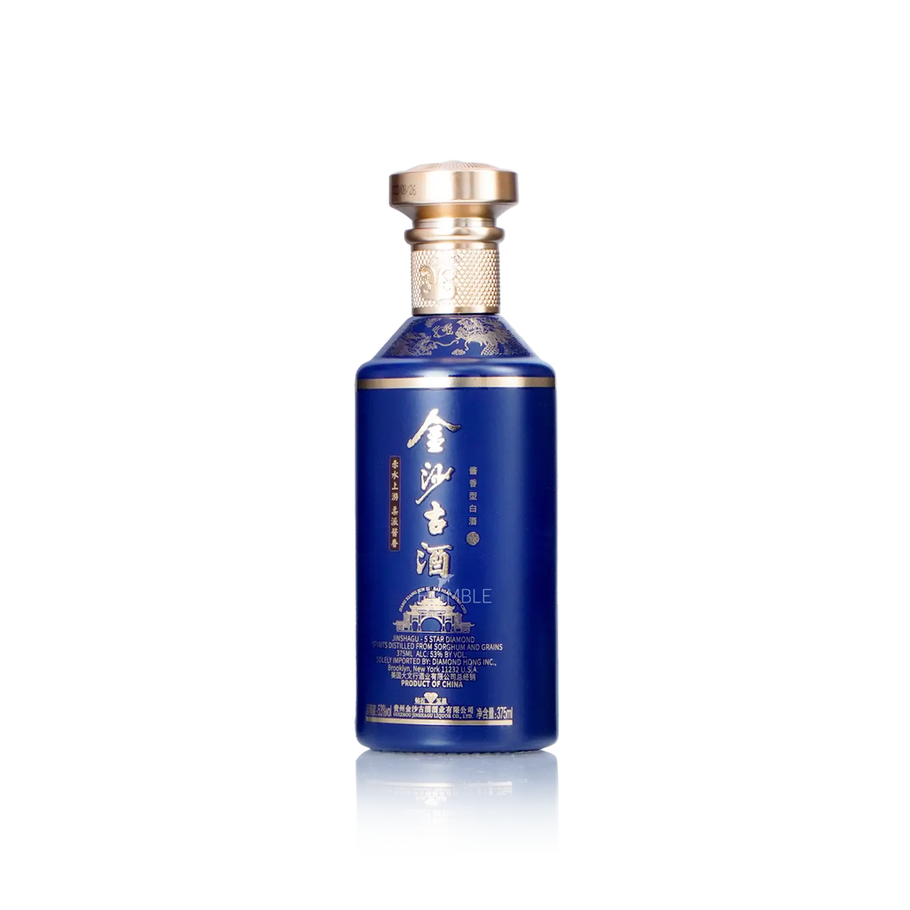 Jinsha Gu Jiu - Diamond Star Series 5 Star Chinese Baijiu 375ml 金沙古酒 五星 - Baijiu