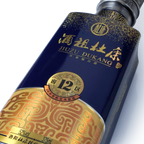 Jiuzu Dukang - 12 Cellar Blue 50 Years of Cellar Age Chinese Baijiu 375ml 酒祖杜康 十二区五十年窖龄 - Baijiu