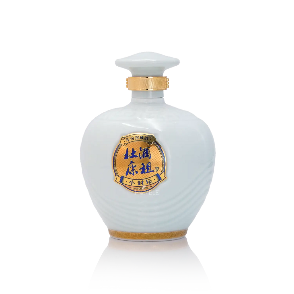 JiuZu DuKang Xiao Feng Tan Chinese Baijiu 375ml 酒祖杜康小封坛酒 - Baijiu