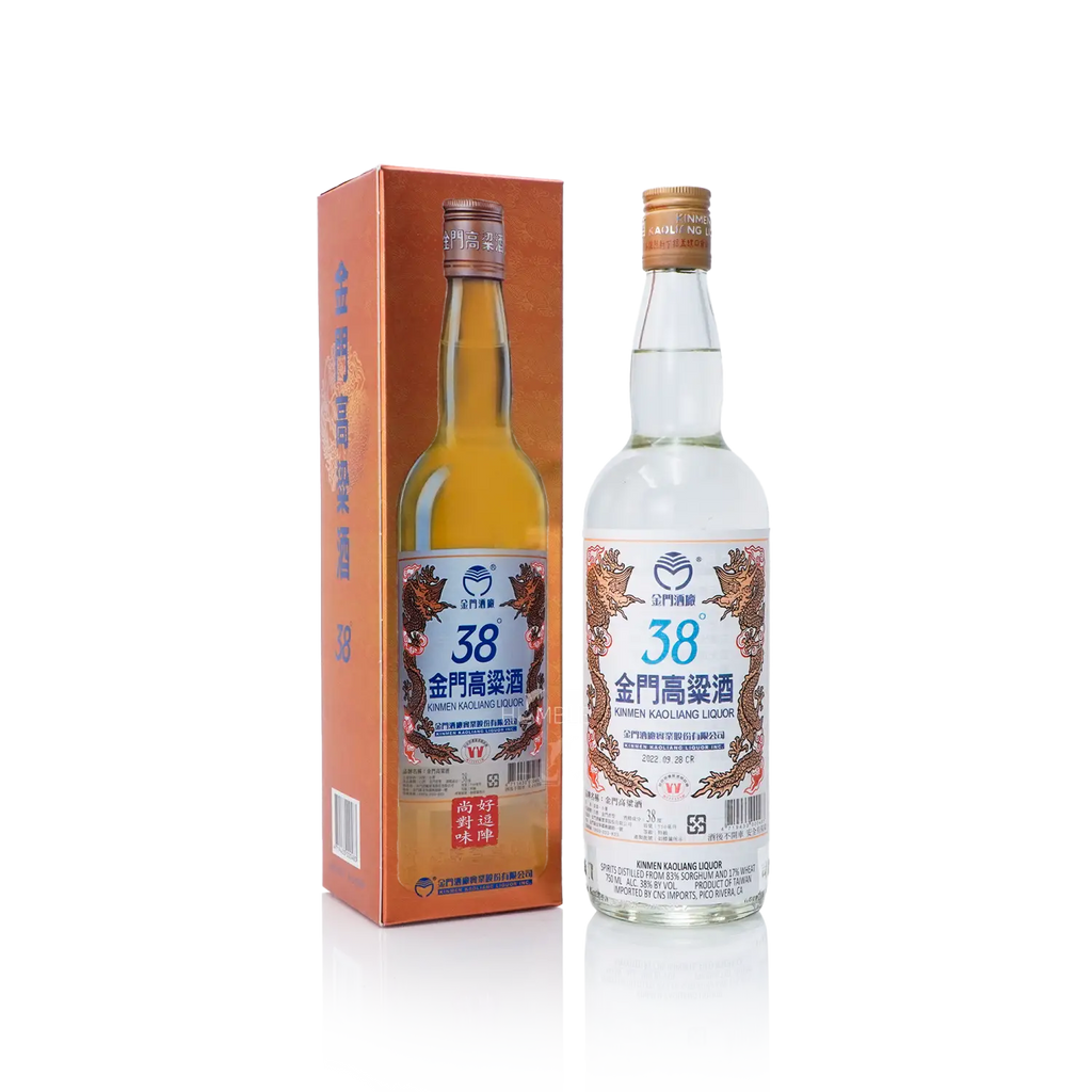 Kinmen Kaoliang - 38% Taiwan Kaoliang 750ml 金门高梁 三十八度 - Baijiu