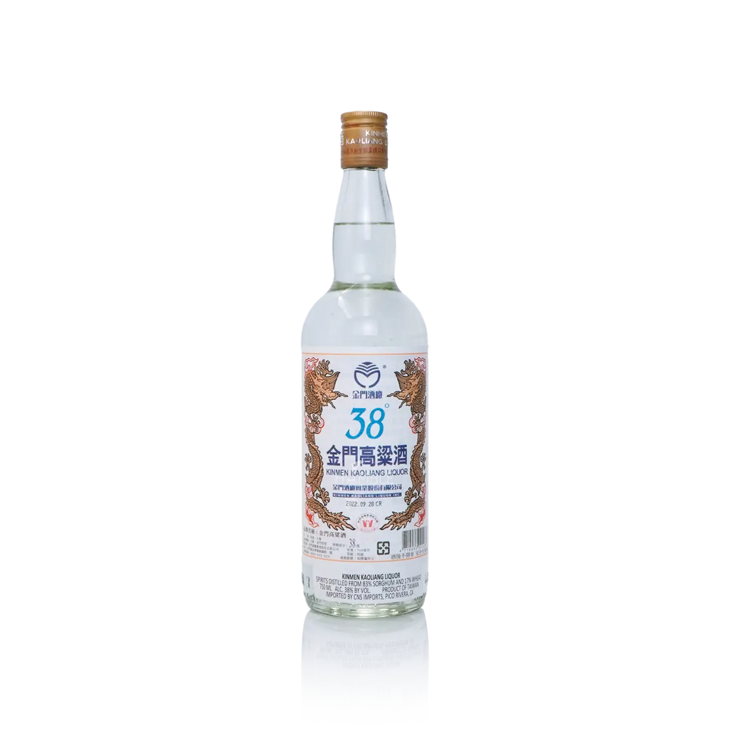 Kinmen Kaoliang - 38% Taiwan Kaoliang 750ml 金门高梁 三十八度 - Baijiu