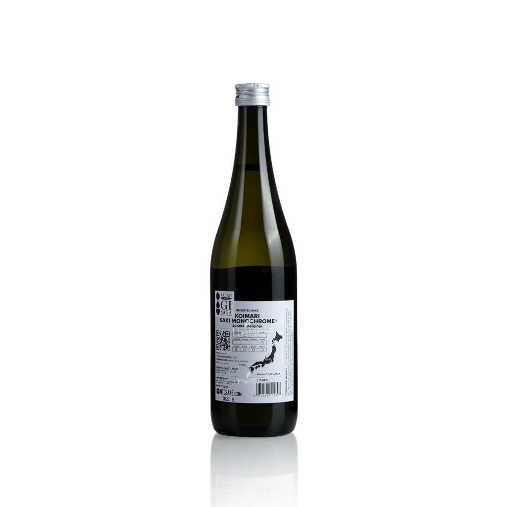 Koimari - Saki Monochrome Junmai Daiginjo 720ml 古伊万里 前 純米大吟釀 - Sake