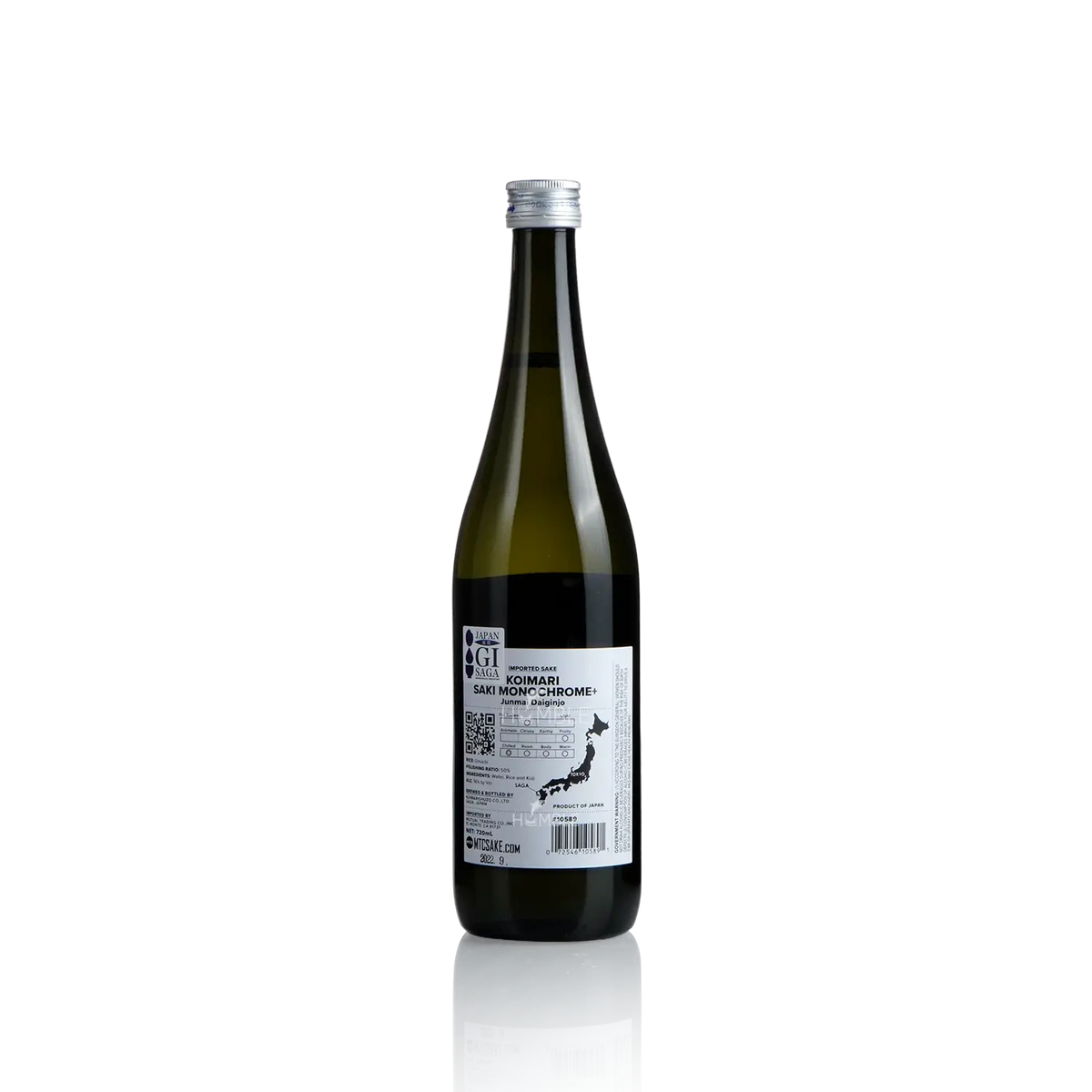Koimari - Saki Monochrome Junmai Daiginjo 720ml 古伊万里 前 純米大吟釀 - Sake