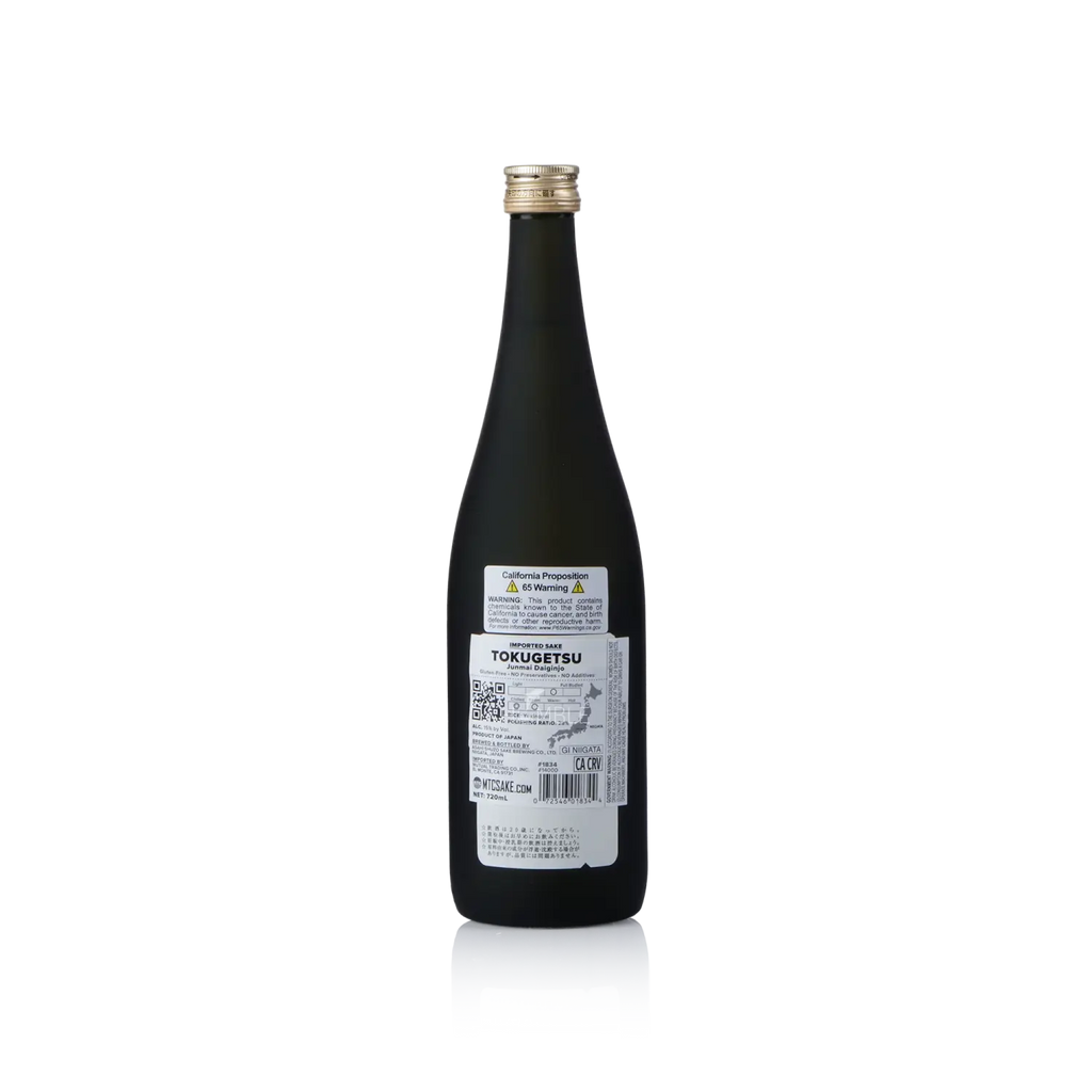 Asahi Shuzo Tokugetsu junmai-daiginjo 720ml 朝日酒造 得月 纯米大吟酿 - Sake