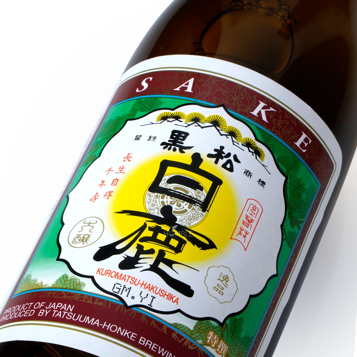 Kuromatsu Hakushika - Junmai 720ml 黒松白鹿 特撰純米 - Sake