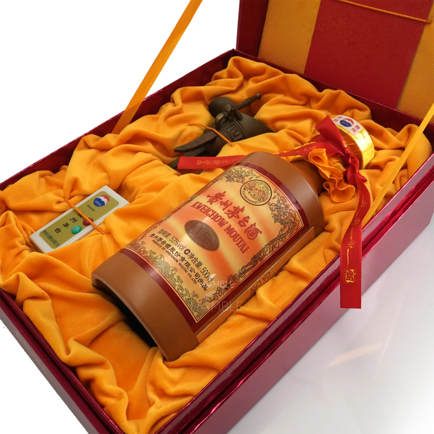 Kweichow Moutai 15Yr Chinese Baijiu 500ml 贵州茅台飞天酒十五年