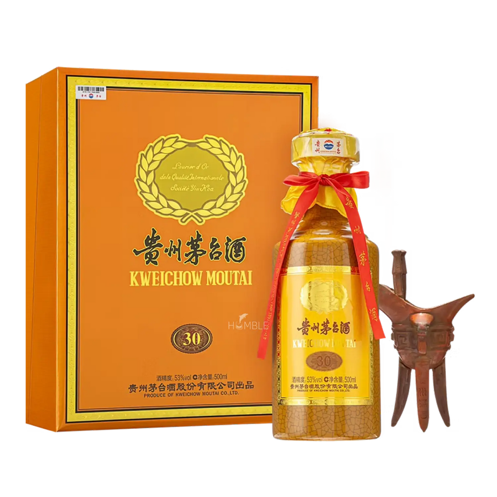 Kweichow Moutai 30Yr 2024 Release Chinese Baijiu 500ml 贵州茅台飞天酒三十年一斤装