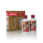 Kweichow Moutai - 50ml X 2 bottles Per Set Vintage 2018 Chinese Baijiu 贵州茅台 飞天酒品鉴装 - Baijiu