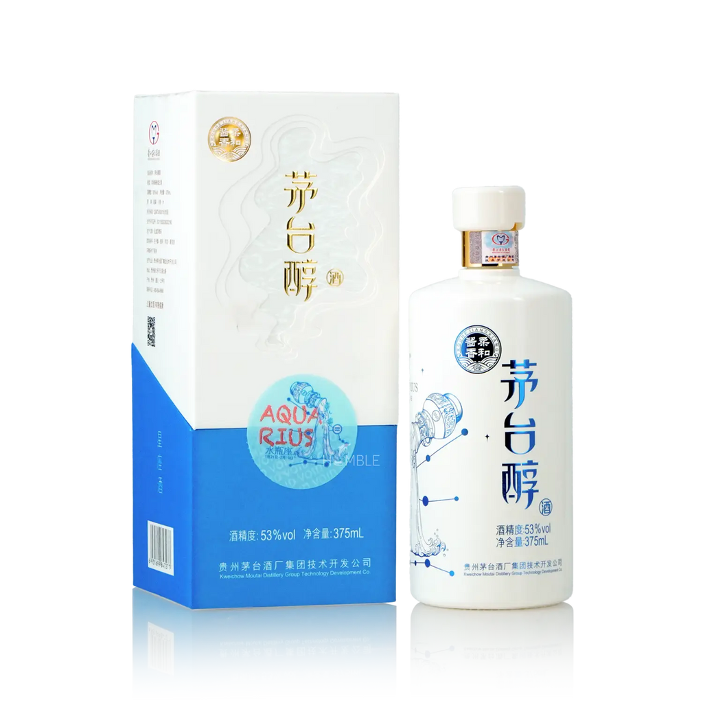 Kweichow Moutai - Moutai Chun Aquarius Chinese Baijiu 375ml 贵州茅台 茅台醇水瓶座 - Baijiu