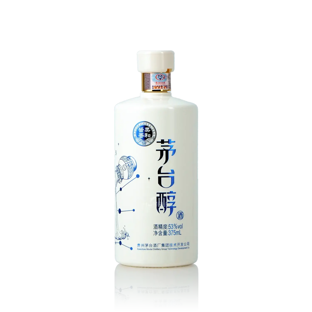 Kweichow Moutai - Moutai Chun Aquarius Chinese Baijiu 375ml 贵州茅台 茅台醇水瓶座 - Baijiu