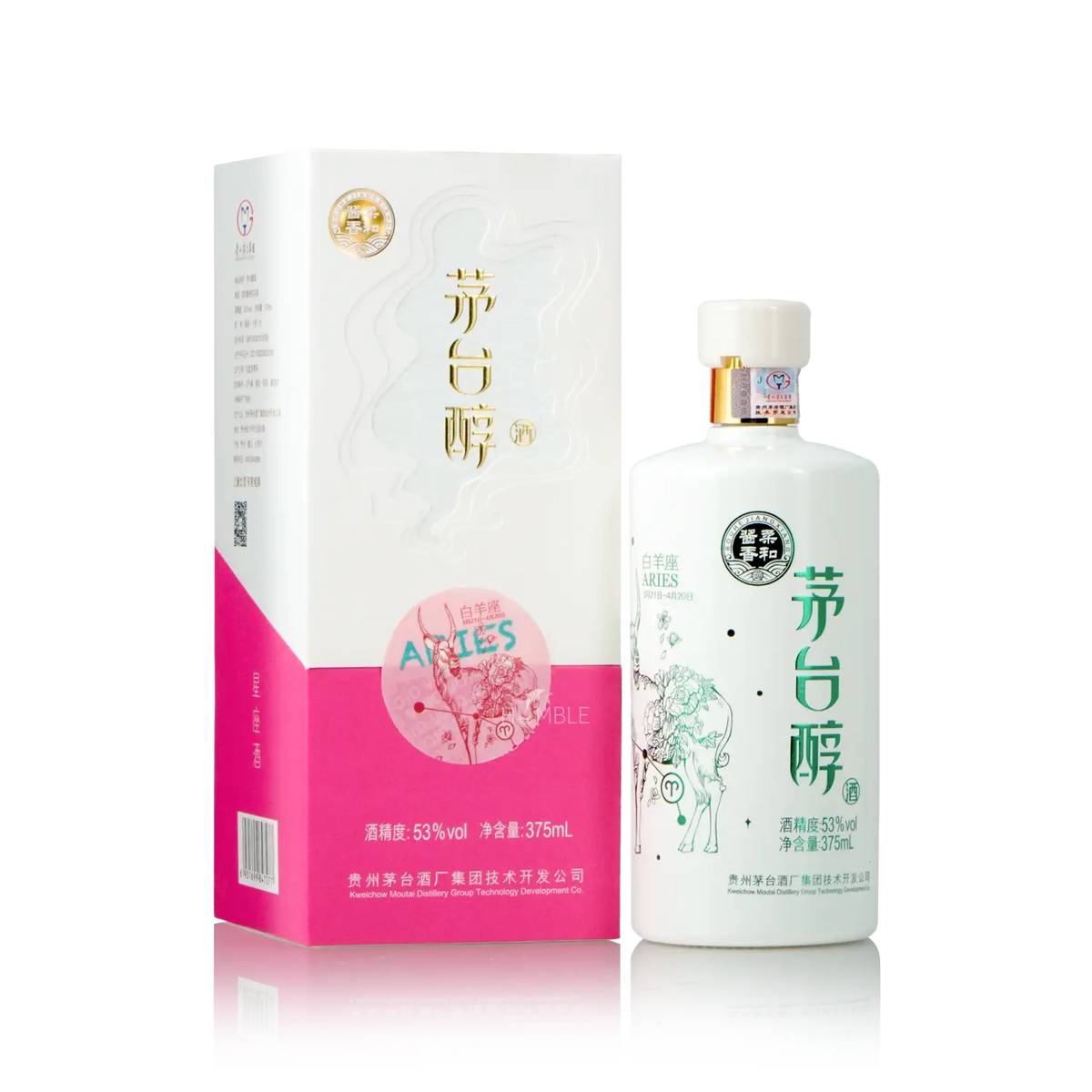 Kweichow Moutai - Moutai Chun Aries Chinese Baijiu 375ml 贵州茅台 茅台醇白羊座 - Baijiu