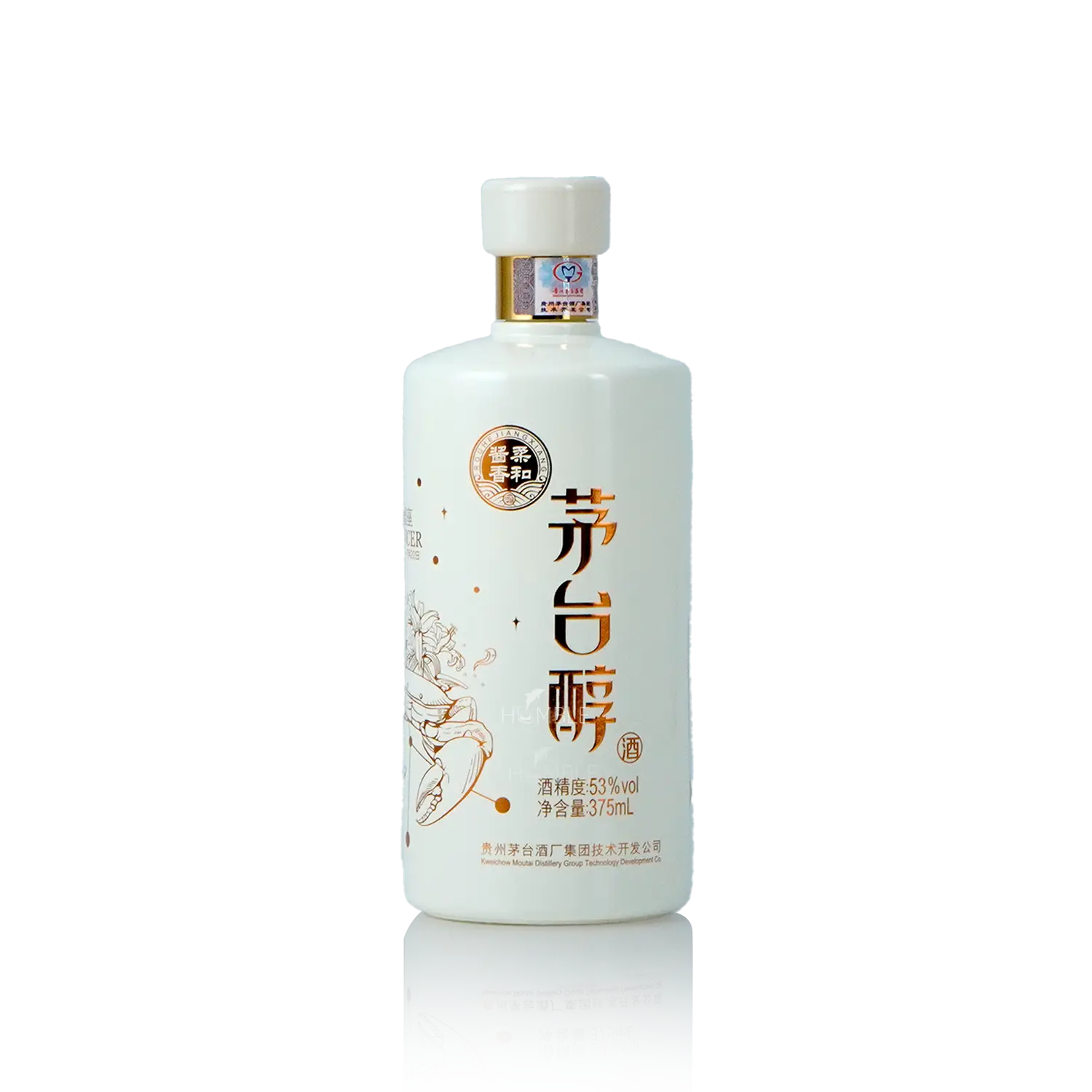 Kweichow Moutai - Moutai Chun Cancer Chinese Baijiu 375ml 贵州茅台 茅台醇巨蟹座 - Baijiu