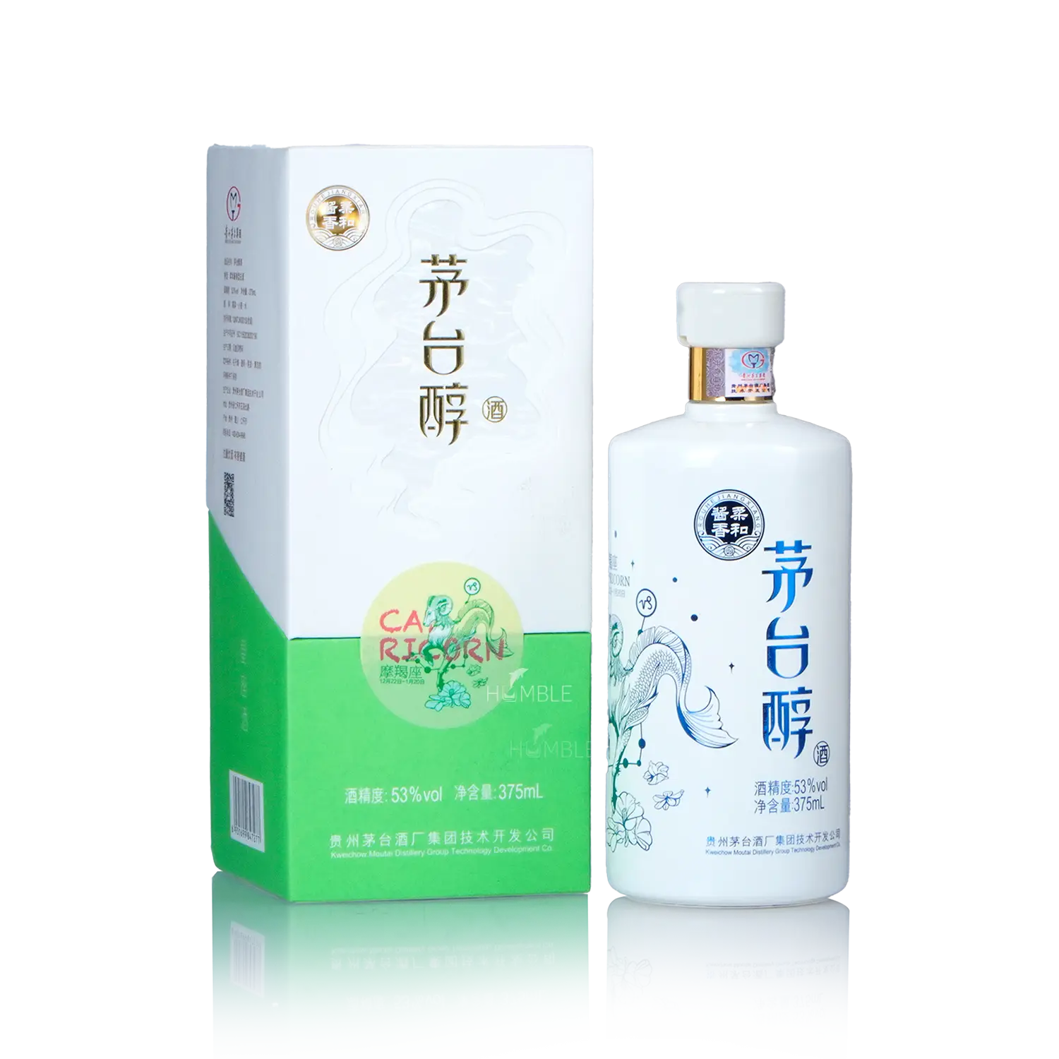 Kweichow Moutai - Moutai Chun Capricorn Chinese Baijiu 375ml 贵州茅台 茅台醇摩羯座 - Baijiu
