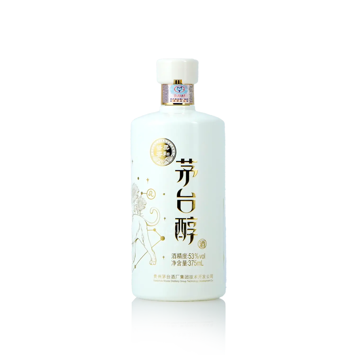 Kweichow Moutai - Moutai Chun Leo Chinese Baijiu 375ml 贵州茅台 茅台醇狮子座 - Baijiu
