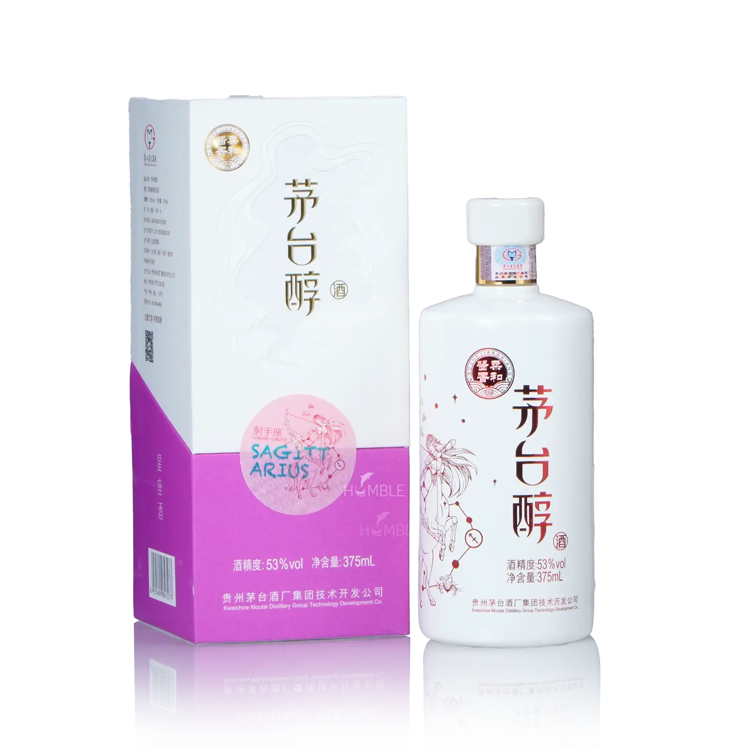 Kweichow Moutai - Moutai Chun Sagittarius Chinese Baijiu 375ml 贵州茅台 茅台醇射手座 - Baijiu