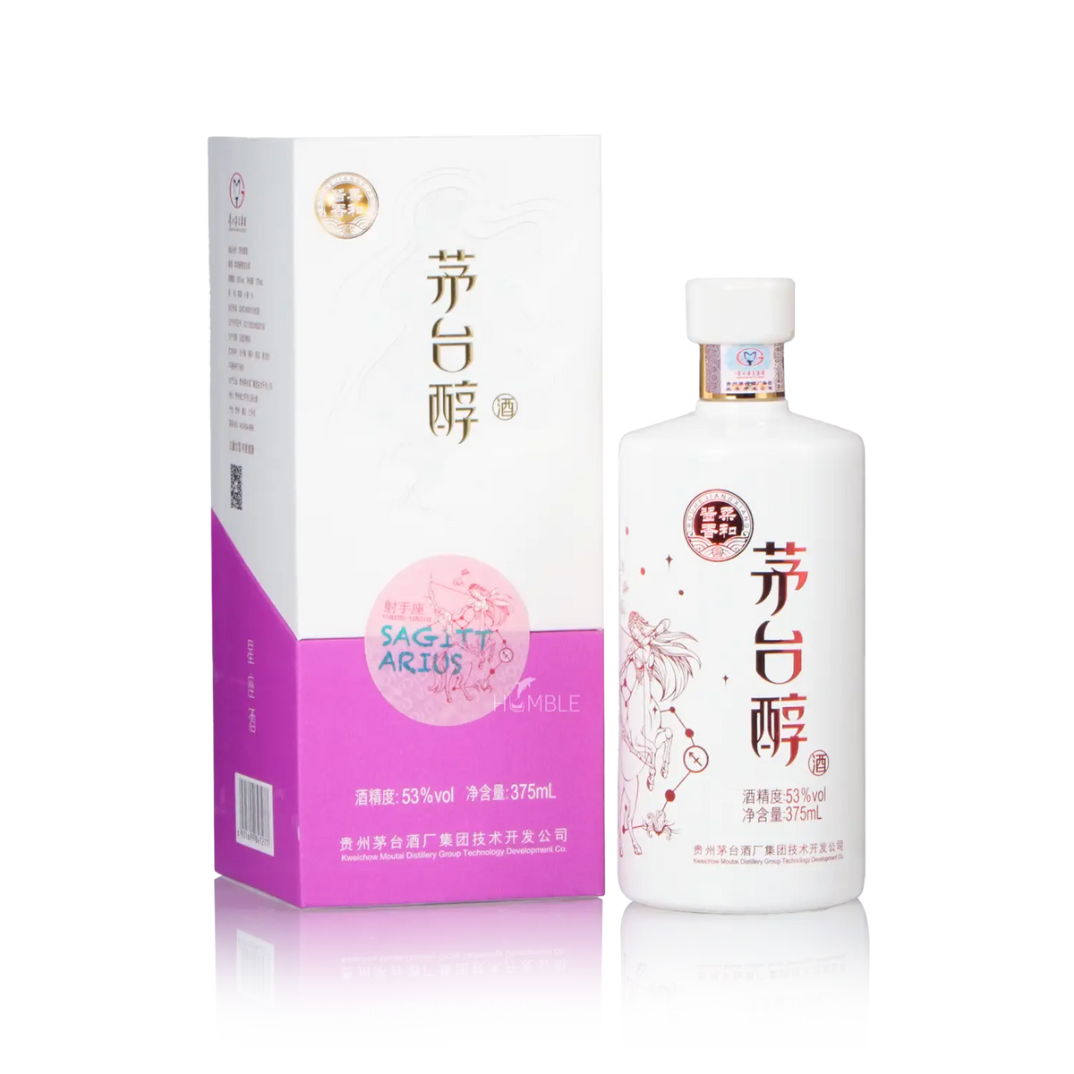 Kweichow Moutai - Moutai Chun Sagittarius Chinese Baijiu 375ml 贵州茅台 茅台醇射手座 - Baijiu