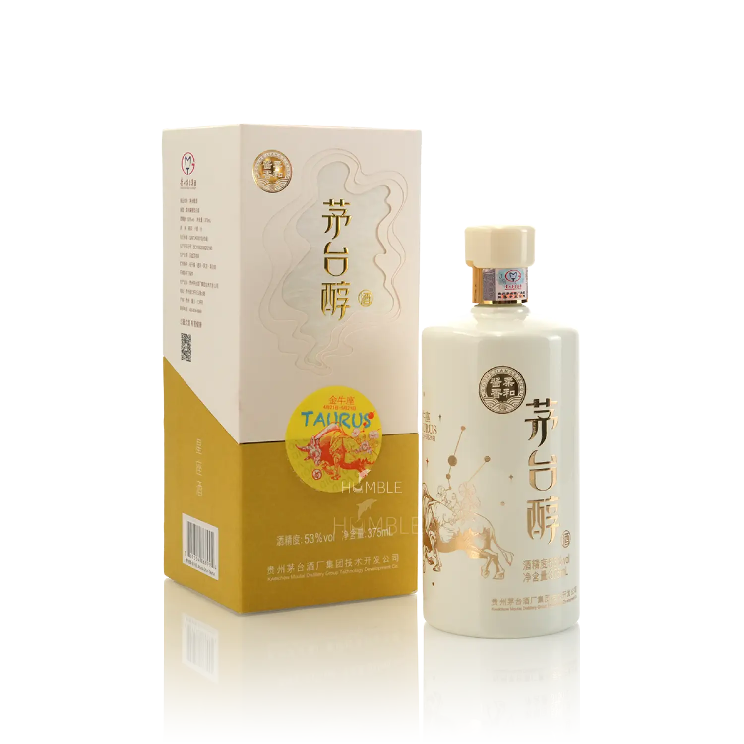Kweichow Moutai - Moutai Chun Taurus Chinese Baijiu 375ml 贵州茅台茅台醇金牛座