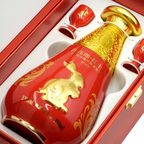Langjiu - Honghua Lang 15Yr 2023 Limited Editon Gift Box 750ml 郎酒 红花郎 十五年兔年限量版 - Baijiu