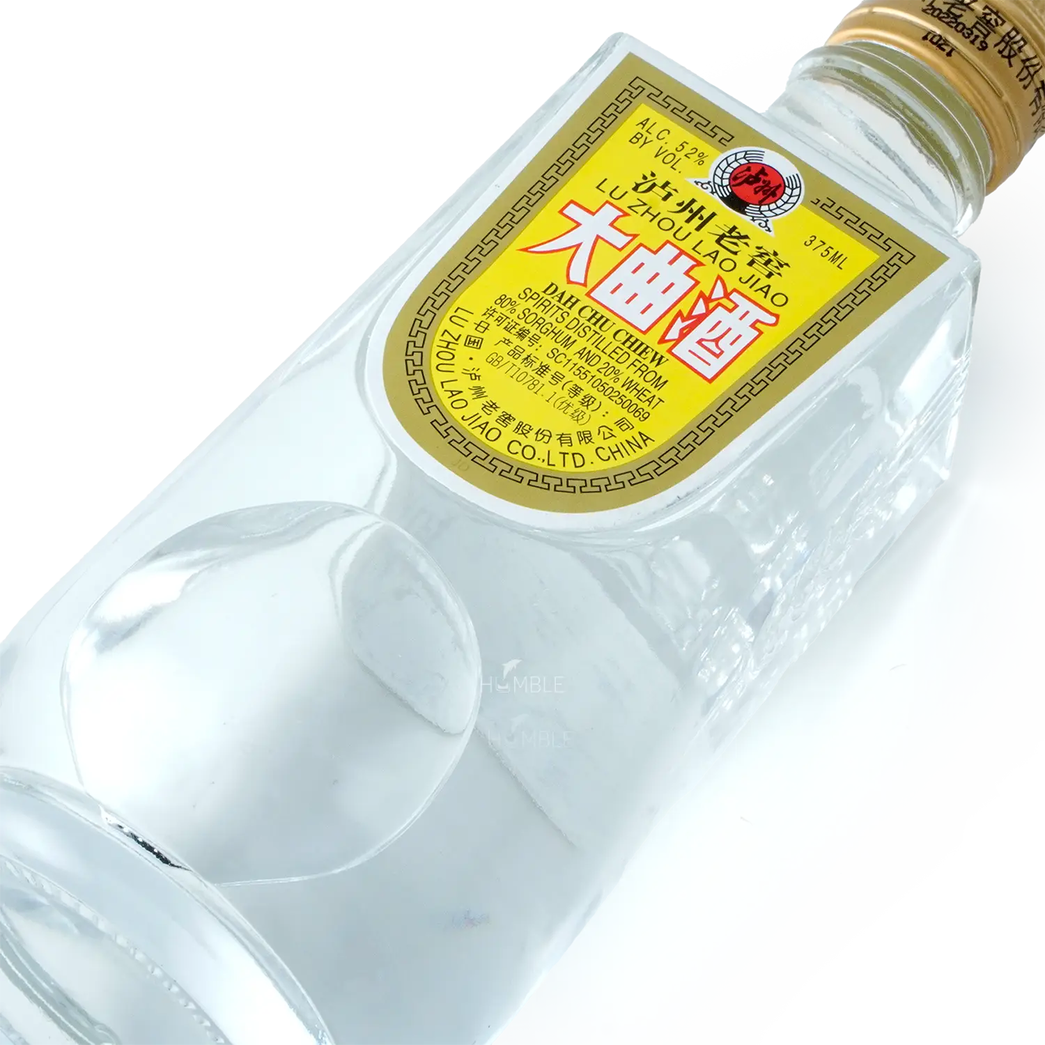LuZhou LaoJiao - DaQu Chinese Baijiu 375ml 泸州老窖 大曲酒 - Baijiu