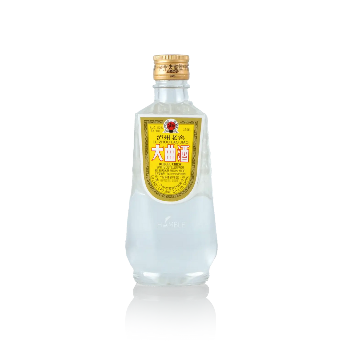 LuZhou LaoJiao - DaQu Chinese Baijiu 375ml 泸州老窖 大曲酒 - Baijiu